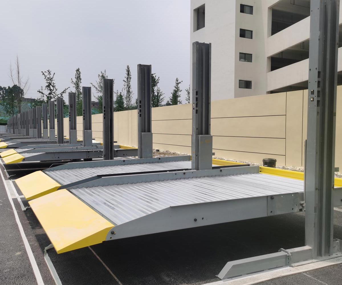 二層PSH型停車(chē)立體車(chē)庫(kù)二手